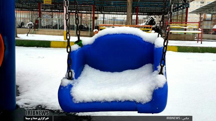 روز برفی اردبیل