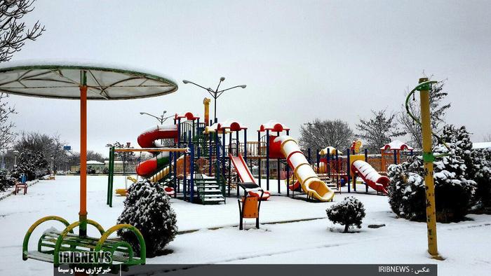 روز برفی اردبیل