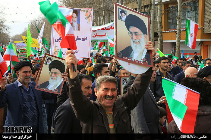 شکوه حضور مردم خرم آباد در راهپیمایی یوم الله 22 بهمن 96
