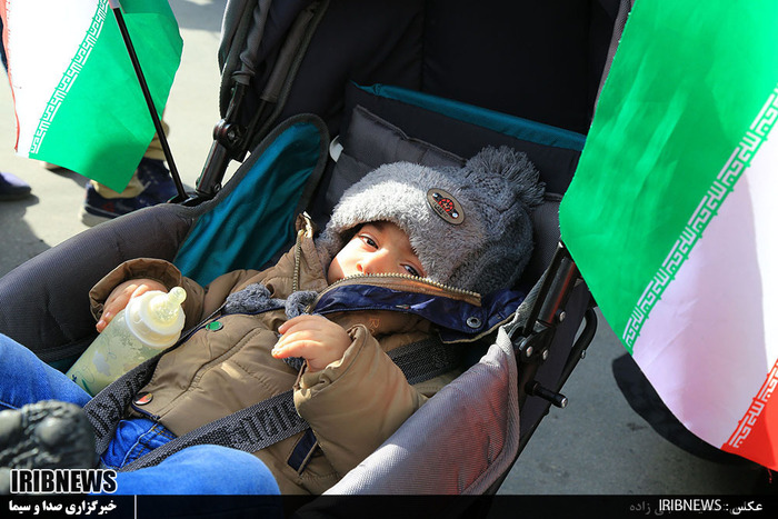 شکوه حضور مردم خرم آباد در راهپیمایی یوم الله 22 بهمن 96