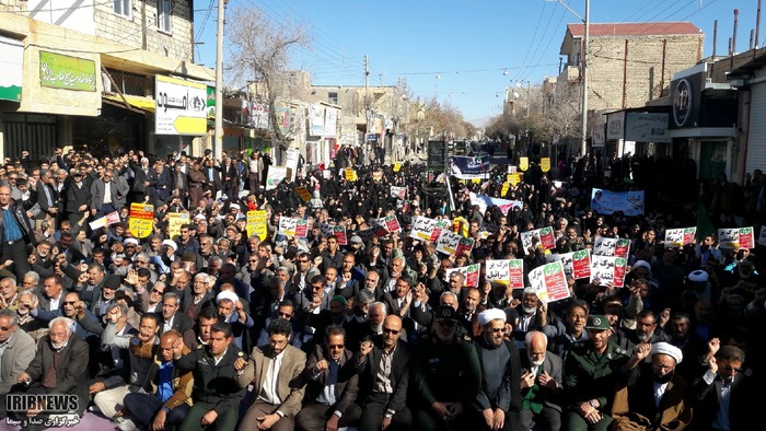 جلوه‌هایی از حماسه‌ی بی نظیر  ۹ دی سال ۹۷ کرمان