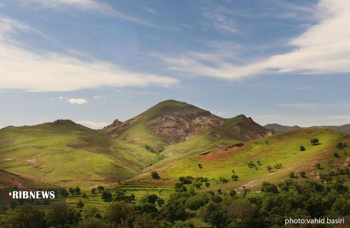 طبیعت بهاری روستای الولک